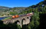 CP 1427 mit IR 21861 am 15.09.2024 bei Mosteirô.