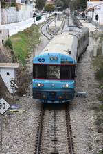 OLHÃO (Distrikt Faro), 28.01.2019, Zug Nr. 0456 als Regionalzug nach Faro