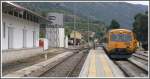 Der IR872 mit der ex RENFE BR592 aus Poinho trifft in Tua ein. (17.05.2011)