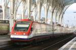 Alfa Pendular 4004 macht am 31.12.2009 Station in Lissabon Oriente