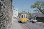 Lisboa / Lissabon CARRIS SL 27 (Tw 265) Rua Madre de Deus im Oktober 1982. - Scan eines Farbnegativs. Film: Kodak Safety Film 5035. Kamera: Minolta SRT-101.