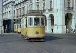 Lisboa / Lissabon CARRIS SL 26 (Tw 265) Praca do Comércio im Oktober 1982.