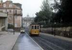 Lisboa / Lissabon Carris SL 24 (Tw 265) Rua das Amoreiras im Oktober 1982.