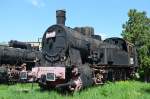 Rumnien Dampflok CFR 94 649 im Eisenbahnmuseum Sibiu/Hermannstadt 10.05.2015