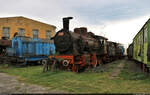 Ein Exemplar der Dampflok-Baureihe 130 rostet im Eisenbahnmuseum Sibiu (RO) vor sich hin.