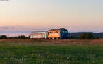 60 0670 mit dem IR 76 (Simeria - Brasov) bei Tălmaciu 11.8.24