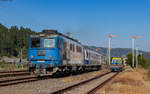 60 1356 mit dem R 4652 (Sighetu Marmatiei - Viseu de Jos) im Bahnhof Viseu de Jos 21.8.24