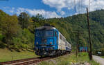 60 1356 mit dem R 4655 (Viseu de Jos - Sighetu Marmatiei) bei Valea Vișeului 21.8.24