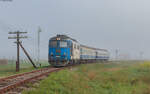 60 1356 mit dem R 4652 (Sighetu Marmatiei - Viseu de Jos) bei Leordina 23.8.24