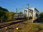 Ein Triebzug der Baureihe 96 fährt am 25.08.2017 im Bahnhof Bucuresti Baneasa ein.