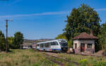 96 0028 als R 4071 (Zalău Nord - Jibou) in Zalău Nord 25.8.24