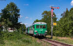 97 0536 als R 11345 (Brasov - Zărnești) bei Cristian 12.8.24