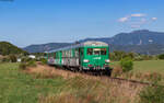 97 0536 als R 11349 (Brasov - Zărnești) bei Tohanu Vechi 12.8.24