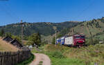 40 0857 mit dem R 5211 (Miercurea Ciuc - Onesti) bei Bolovanis 19.8.24