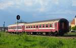 Rumänien: Reisezugwagen CFR in Sibiu/Hermannstadt 10.05.2015