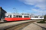 Rumänien / Straßenbahn (Tram) Arad: Maschinenfabrik Esslingen GT4 - Wagen 608 (ehemals Stuttgart) sowie Maschinenfabrik Esslingen GT4 - Wagen 611 (ehemals Stuttgart) der Compania de