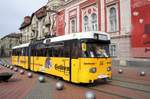 Rumänien / Straßenbahn (Tram) Timişoara: Wegmann GT4e - Wagen 3515 (ehemals Bremen) der Regia Autonomă de Transport Timişoara (R.A.T.T.), aufgenommen im März 2017 im