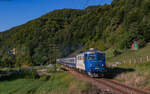 62 0741 mit dem R 4112 (Beclean pe Somes / Bucuresti Nord - Sighetu Marmatiei) bei Cosbuc 20.8.24