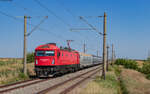 473 003 mit dem IR 1752 (Suceava-Nord - Bucuresti Nord Gara A) bei Galbeni 16.8.24