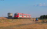 614 042 / 614 041 als R 10313 (Galati - Bârlad) bei Ijdileni 18.8.24