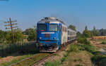 60 1272 mit dem R 5462 (Piatra Neamt - Bacau) bei Costisa 16.8.24