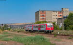 641 041 / 614 042 als R 10310 (Bârlad - Galati) in Bârlad 16.8.24