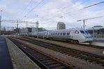 Eine Doppeltraktion unbekannter X2000 verlässt am 02.10.2016 als X2 532 den Bahnhof von Malmö in Richtung Göteborg.