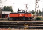 Dieselhydraulische Verschiebelok SJ Z70 719 am 09.06.2002 in Gteborg.
