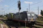 Hectorrail 241.003  Organa  und AlphaTrains 145-CL 031 am 16.9.12 abgestellt in Krefeld Hbf.