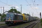 Hectorrail 241.012  Chewbacca  am 25.5.13 mit einem KLV von Helsingborgs Central nach Ehrang in Ratingen-Lintorf. 