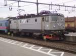 Rc 6 1412 in Emmaboda unterwegs nach Gteborg. Ist der einzigste Zug sonst fahren eigentlich nur Contessa´s X31/X32