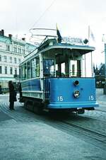 Göteborg 05-08-1979_Tram historischer Tw 15