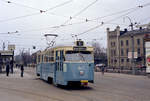 Göteborg Göteborgs Spårväger SL 1 (Tw Hägglund M29 827) Drottningtorget am 9.