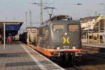 Hector 162.004 durchfährt Koblenz Hbf. 20.2.2018