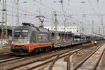 Hector 242.516 durchfährt Bremen Hbf.