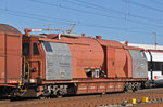 Tanklöschwagen Xas 98 02 303-0, durchfährt den Bahnhof Sissach.