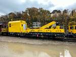 SBB Hebebühne XTas 99 85 9236 027-0 in Neuenburg, am 18.11.2022