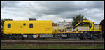 Das neue Bahndienstfahrzeug XTmax 99 85 9236 522-0 CH SBB I (Hersteller: Harsco Rail) am 23.09.2024 in Retzbach-Zellingen.