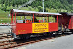 Der Löschwagen der DFB (Dampfbahn Furka-Bergstrecke).