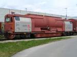 SBB Tanklschwagen.. Xas 80 85 98 02 306-3 ..der Betriebswehrstelle SBB von Biel im SBB Depotareal von Biel-Bienne am 18.03.2007