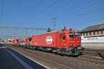 Berner Löschzug 99 85 9174 007-6 durchfährt den Bahnhof Rothrist. Die Aufnahme stammt vom 25.08.2016.