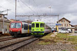 SBB: „Läufelfingerli“
Am 26. November 2017 wird an der Urne über die Zukunft der S-Bahn-Linie 9 Sissach-Läufelfingen-Olten entschieden. Mit der Umstellung des „Läufelfingerli“ auf Busbetrieb möchte die Baselbieter Regierung ab dem Fahrplanwechsel 2019 Einsparungen von 840‘000 Franken pro Jahr erzielen.
Am 11. November 2007, an dem Tag als diese Aufnahmen in Läufelfingen entstanden, dachte noch niemand an einen Busbetrieb durchs Homburgertal.
Foto: Walter Ruetsch