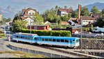 BDhe 2/4 11 (CFeh 2/4 11) der Arth-Rigi-Bahn (ARB | Rigi Bahnen AG) ist im Bahnhof Arth-Goldau (CH) abgestellt.
Aufgenommen vom Zugang zur ARB.
[20.9.2019 | 17:07 Uhr]