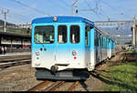 BDhe 2/4 12 (CFeh 2/4 12) der Arth-Rigi-Bahn (ARB | Rigi Bahnen AG) ist im Bahnhof Arth-Goldau (CH) vorübergehend abgestellt.