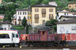 Mit etwas Fotografenglück konnte am 6. Mai 2019 im Bahnhof Bellinzona eine der letzten noch existierenden Ee 3/3, die 16406 im Rangierdienst verewigt werden.
Foto: Walter Ruetsch