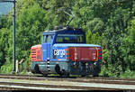 Eem 923 020-2  Stockhorn  (Stadler BUTLER) der SBB Cargo ist an diesem Tag für Fahrten innerhalb des Rangierbahnhofs Biel/Bienne (CH) eingeteilt.
[24.7.2019 | 12:39 Uhr]