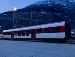 RegionAlps Inova B 50 85 29-43 407-0 am 7.3.18 beim Bahnhof Brig abgestellt.