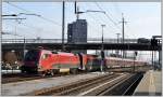 RJ 169 mit 1116 216 aus Zrich trifft in Buchs SG ein.