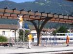 Bahnhof Interlaken West im Juli 2003.