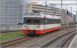 Der transN (ex cmn) BDe 4/4 N° 6 erreicht als R 22 313 von Les Ponts de Martel kommend La Chaux-de-Fonds und zeigt sich bei der Einfahrt in den Bahnhof vor einem nicht besonders schönen